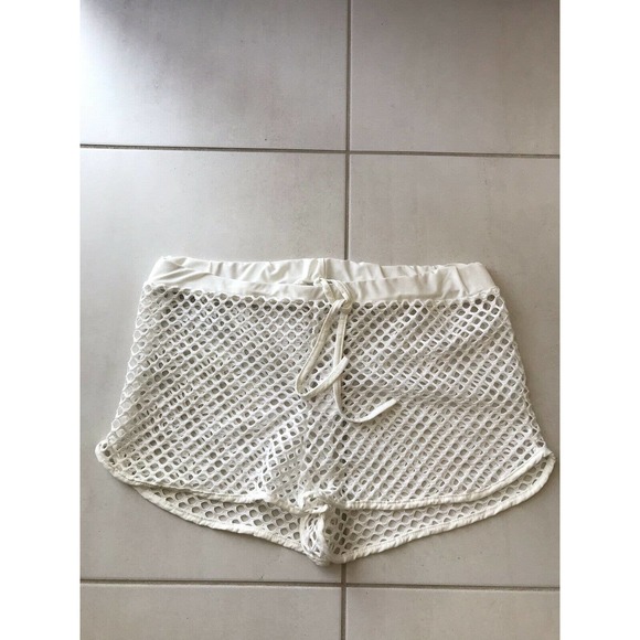 Nasty Gal Pants - Nasty Gal Collection Sheer Mesh High Waist Shorts
